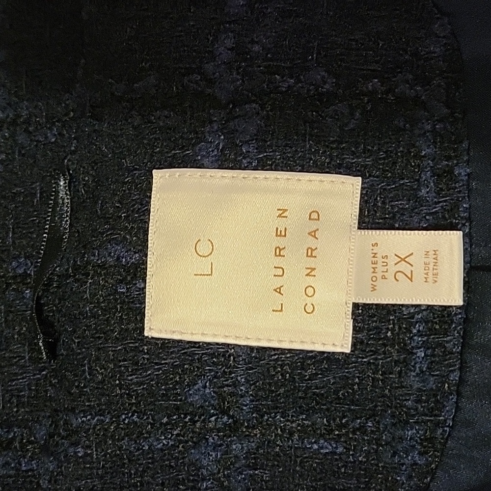 NWT: LC Lauren Conrad Peacoat Plus Size - Picture 12 of 14